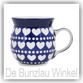 Bunzlau Bolle mok 240ml (1005) - Blue Valentine (375E)