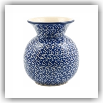 Bunzlau Vaas 17 cm hoog (1097) - Indigo (2396)