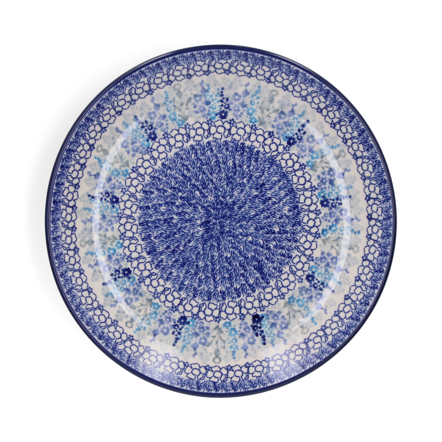 Bunzlau Dinerbord Ø26,5cm (1223) - Delphinium (3315)