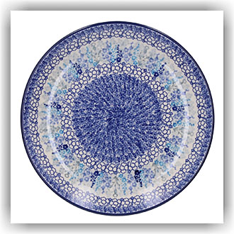 Bunzlau Dinerbord Ø26,5cm (1223) - Delphinium (3315)