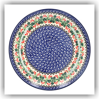 Bunzlau Dinerbord Ø25,5cm (1257) - Holly Berry (2650)