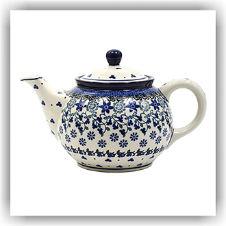 Bunzlau Theepot 900ml (1264) - Belle Fleur (1829)