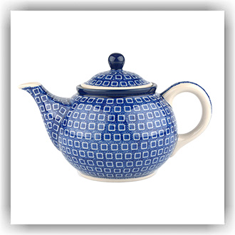 Bunzlau Theepot 900ml (1264) - Blue Diamond (2253)