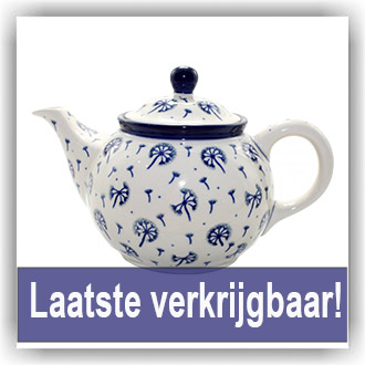 Bunzlau Theepot 900ml (1264) - Paardenbloemen (2550)