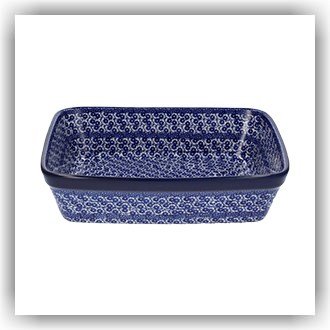 Bunzlau Ovenschaal 19x24cm (1404) - Midnight Blue (2546)