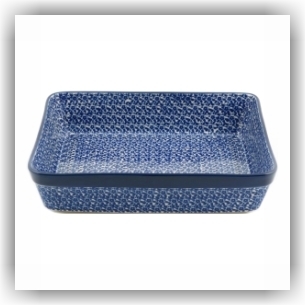 Bunzlau Ovenschaal 25x32cm (1406) - Indigo (2396)