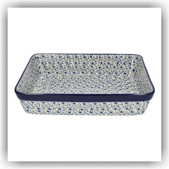 Bunzlau Ovenschaal 25x32cm (1406) - Blue Olive (2506)