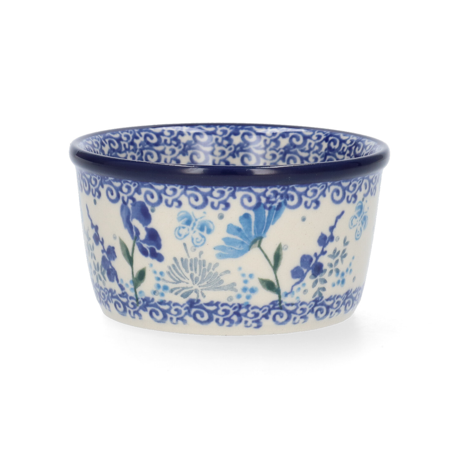 Bunzlau Ramekin bakje 190ml Ø9 (1409) - Flower Meadow (3302)