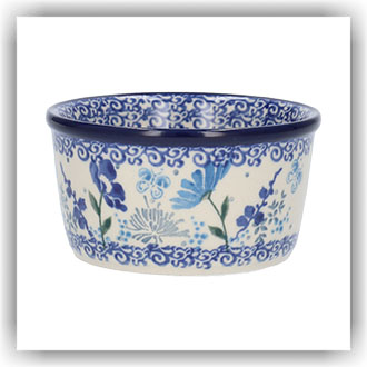 Bunzlau Ramekin bakje 190ml Ø9 (1409) - Flower Meadow (3302)