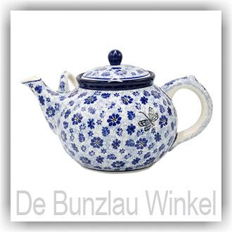 Bunzlau Theepot 1800ml / 2000ml (1444) - Dragonfly (1443)