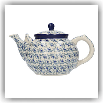 Bunzlau Theepot 1800ml / 2000ml (1444) - Blue Olive (2506)