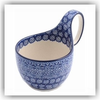 Bunzlau Waterscoop/Soepkom (1845) - Lace (884)