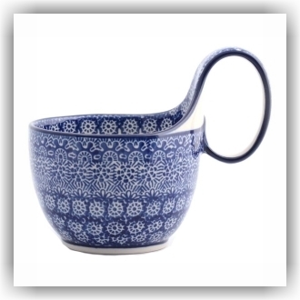 Bunzlau Waterscoop/Soepkom (1845) - Lace (884)