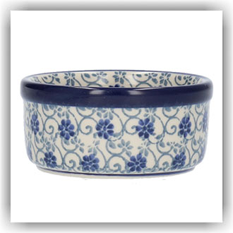 Bunzlau Ramekin bakje 100ml Ø8,5 (2095) - Flower Fountain (2068)