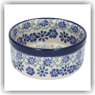 Bunzlau Ramekin bakje 100ml Ø8,5 (2095) - Blue Fountain (2614)