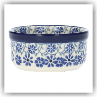 Bunzlau Ramekin bakje 100ml Ø8,5 (2095) - Blue Fountain (2614)