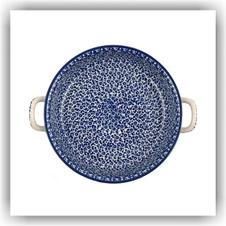 Bunzlau Ronde ovenschaal Ø23cm (2239) - Indigo (2396)