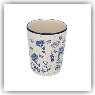 Bunzlau Tumbler M - 200 ml (2483) - Flower Festival (2888)