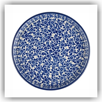 Bunzlau Bord met rand Ø15,7cm (2491) - Indigo (2396)