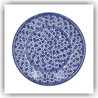 Bunzlau Plat gebaksbordje Ø15,5cm (2595) - Midnight Blue (2546)