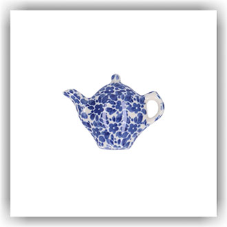 Bunzlau Theepot magneet (2676) - Indigo (2396)