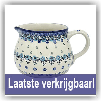 Bunzlau Lage brede kan - 1 liter (601008) - Royal Blue (1982)