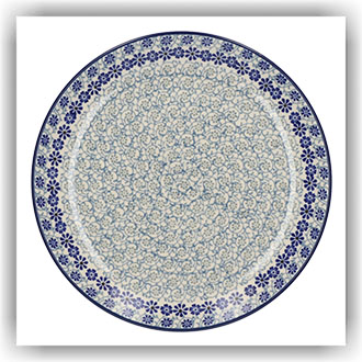 Bunzlau Dinerbord Ø25,5cm (601257) - Blue Fountain (2614)