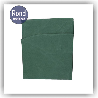 Bunzlau Tafelkleed Ø160cm Desert Pine Green (6588)